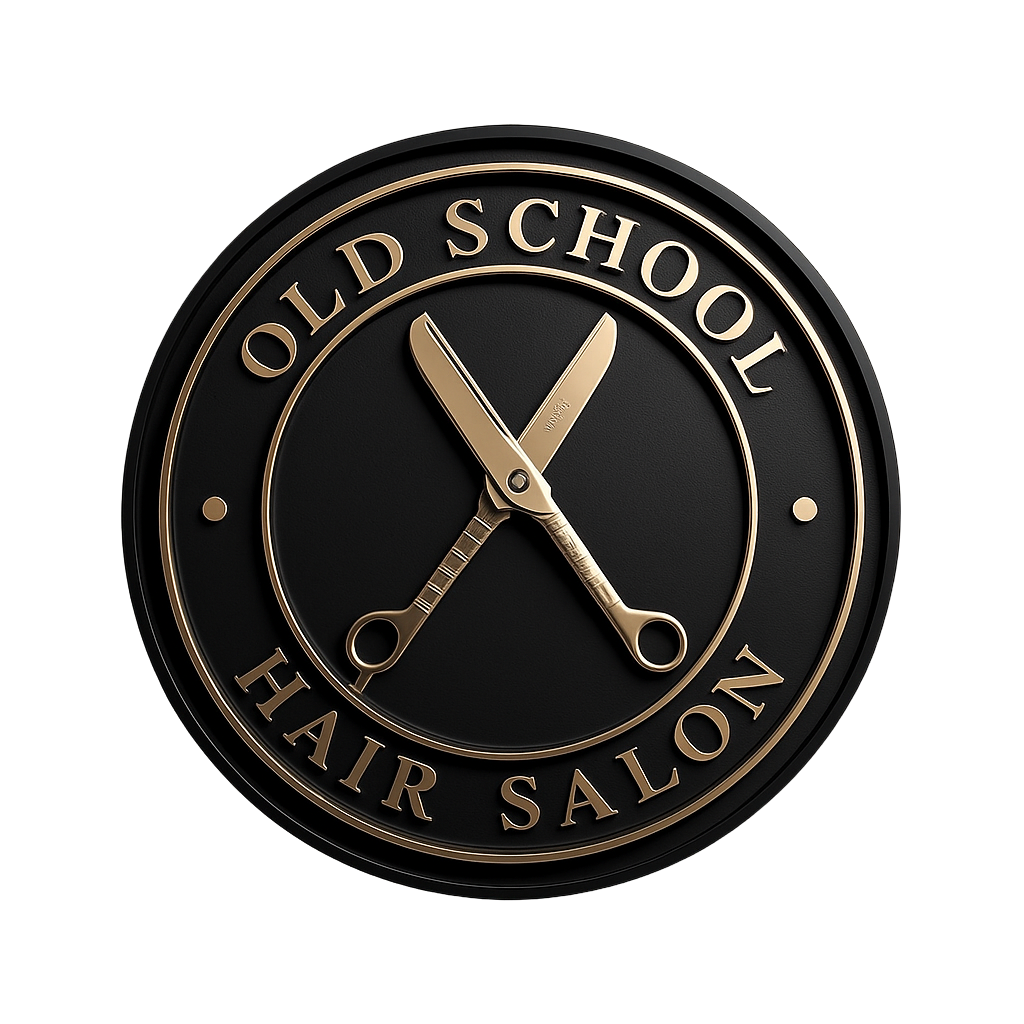 OldSchool Hair Salon - Turgutlu Berber Logo